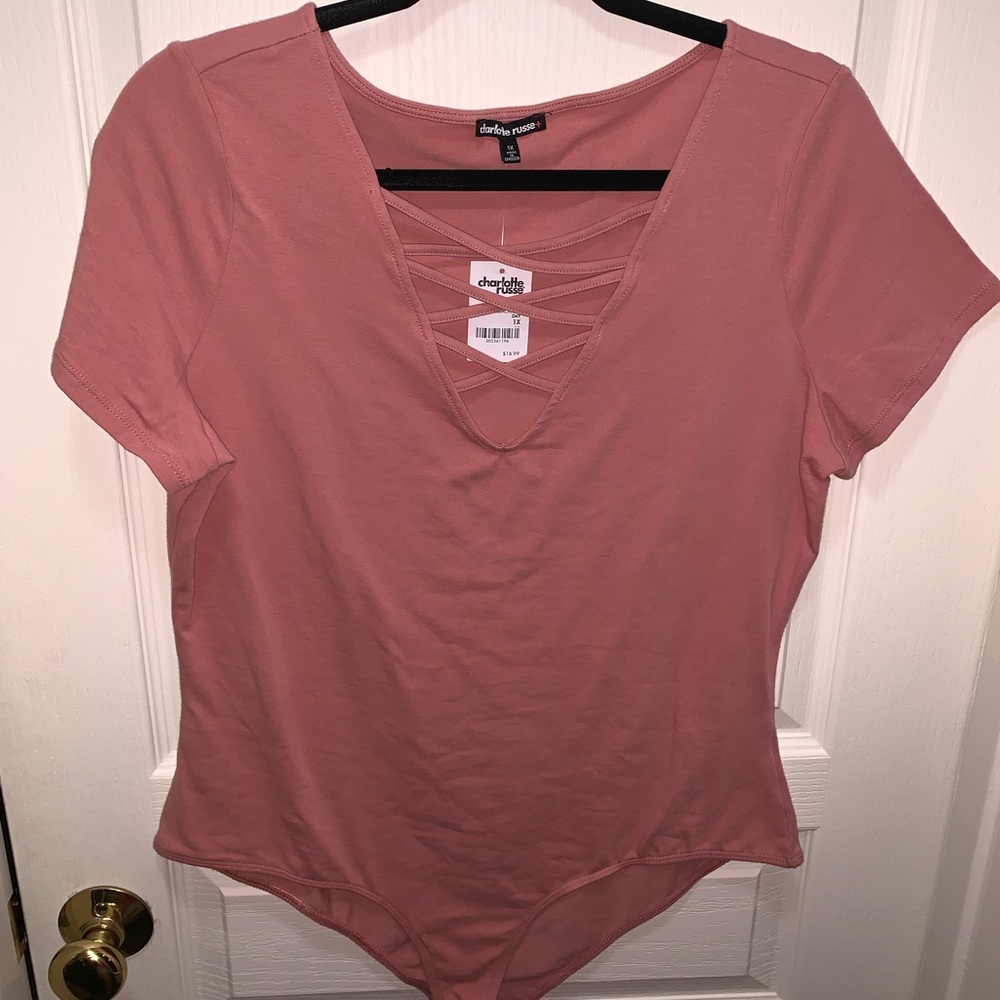 Charlotte Russe T-Shirt Bodysuit